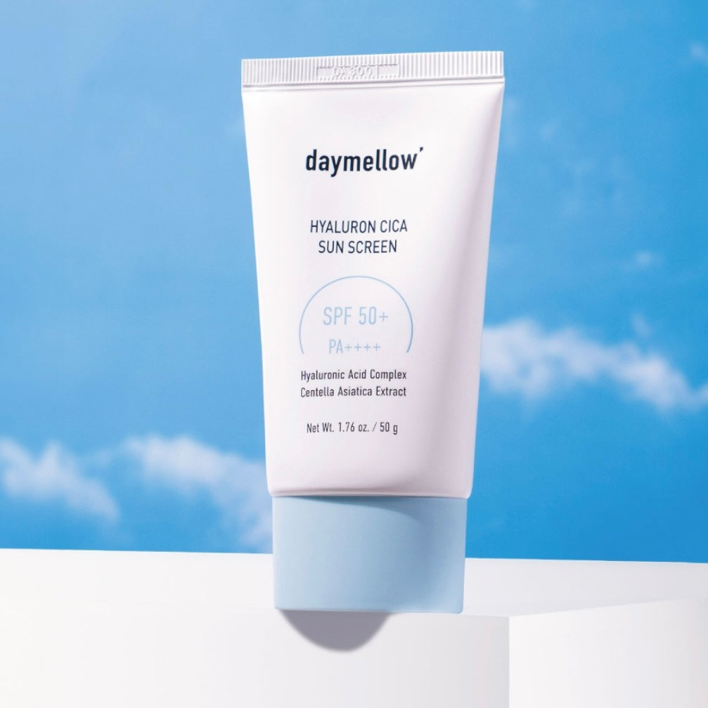 Daymellow積雪草玻尿酸防曬乳液SPF50+