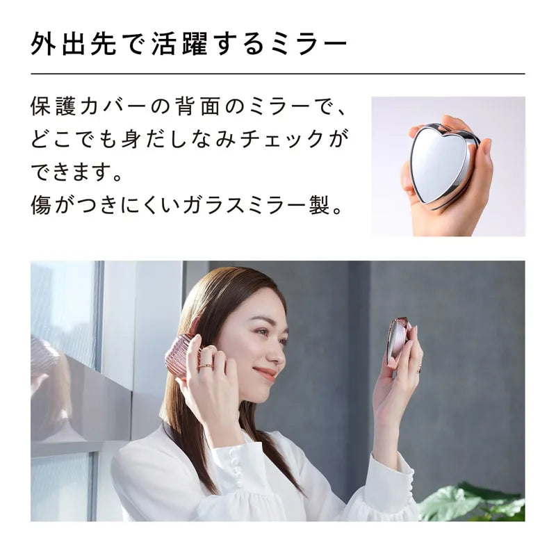 【代購】ReFa 心形毛燥順髮梳連鏡(貝殼彩光6色)