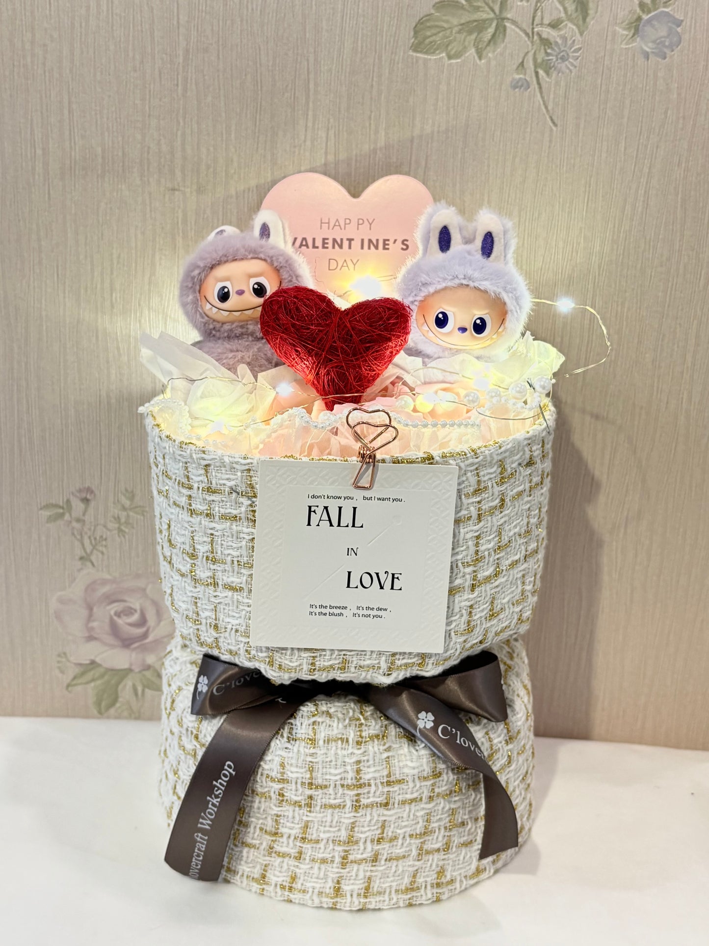 【現貸】Labubu4.0@小香風花束