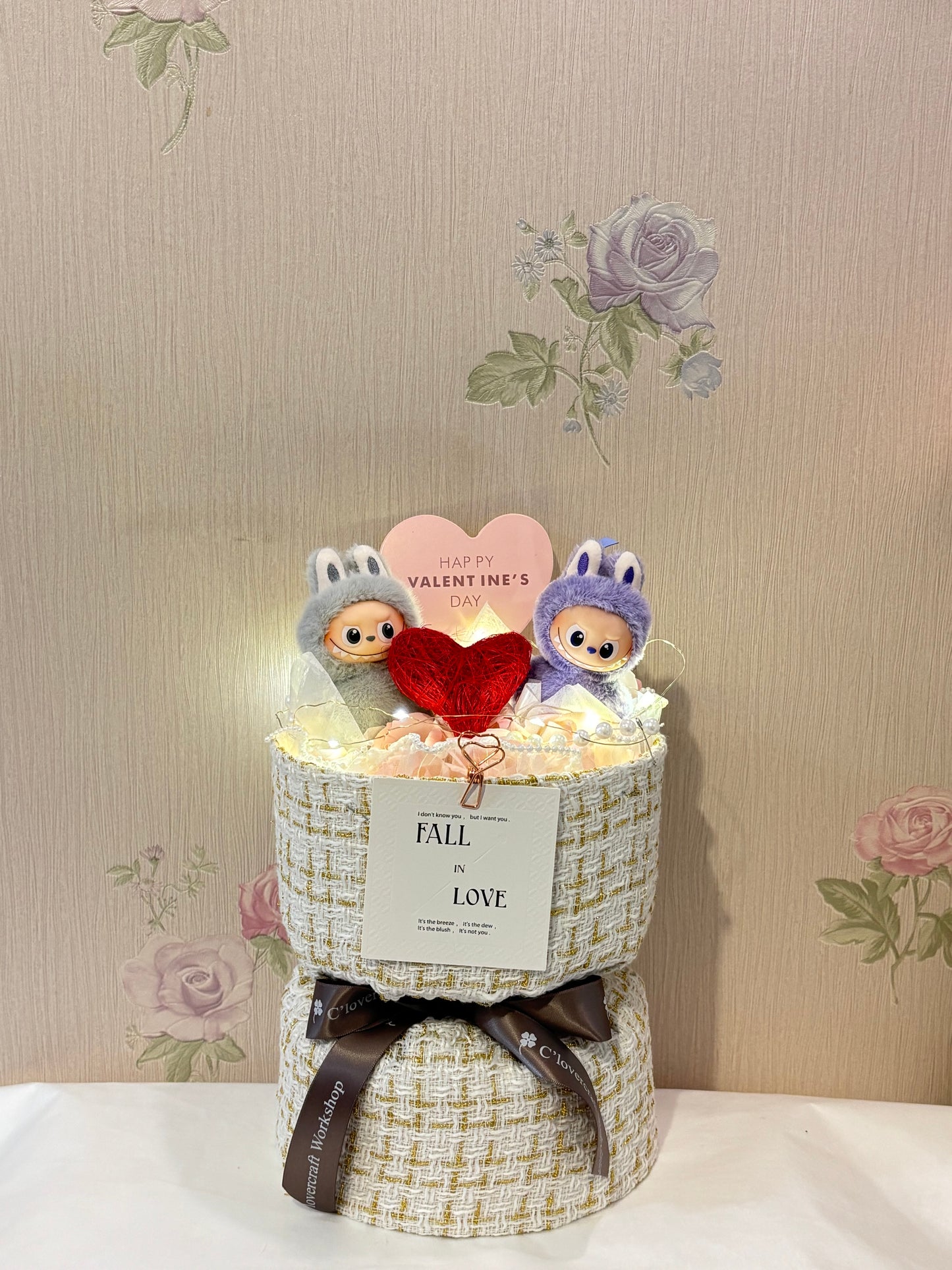 【現貸】Labubu4.0@小香風花束