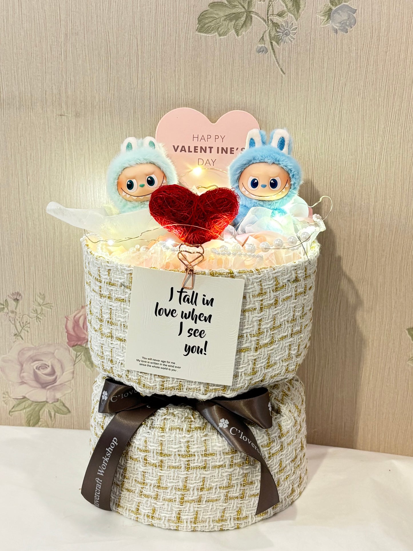 【現貸】Labubu4.0@小香風花束