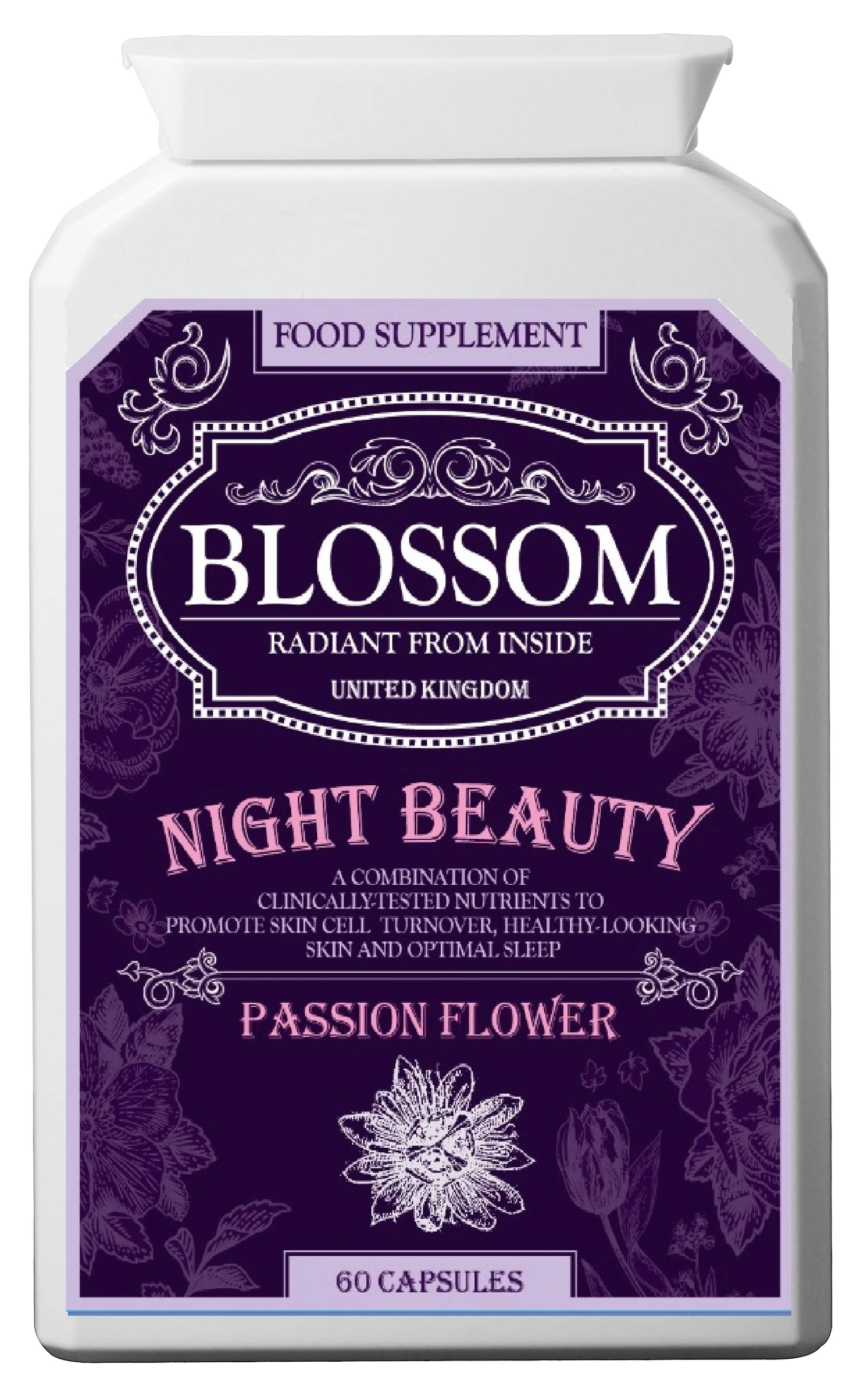 【預購】英國Blossom Night Beauty 睡美人(60粒)