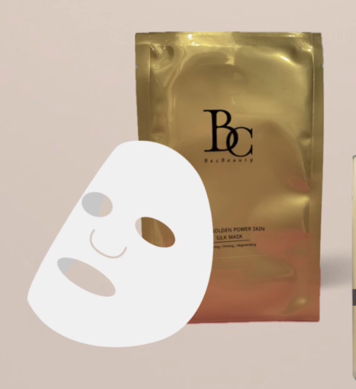 BC Golden Skin Power PaperMask(1片裝）Super Cool