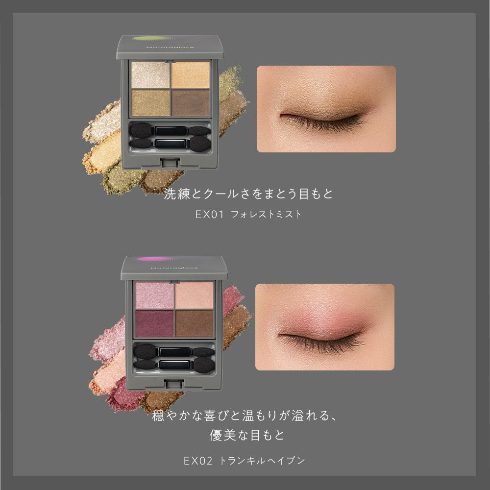 【代購】Naturaglace Color Eyes 眼影四色盤 （2色入）