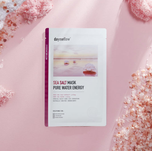 Daymellow 海鹽淨水能量面膜 Sea salt pure water energy mask 1/pc