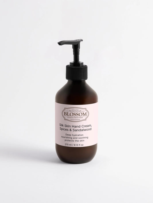 Blossom Silk Skin Hand Cream, Spices & Sandalwood (270ML)