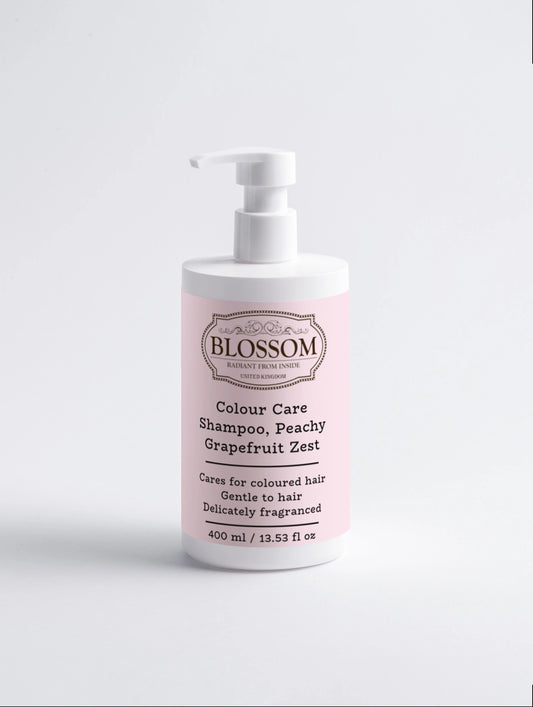 Blossom Colour Care Shampoo, Peachy Grapefruit Zest 花朵顏色護理洗髮水(400ML)