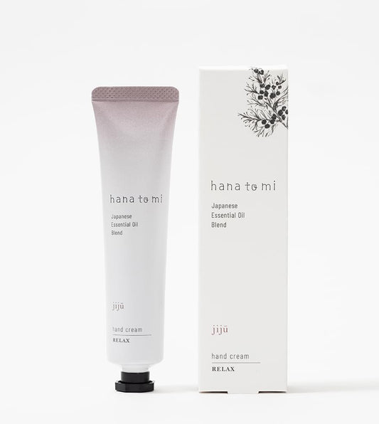 HANATOMI jiju relax 精油護手霜 handcream