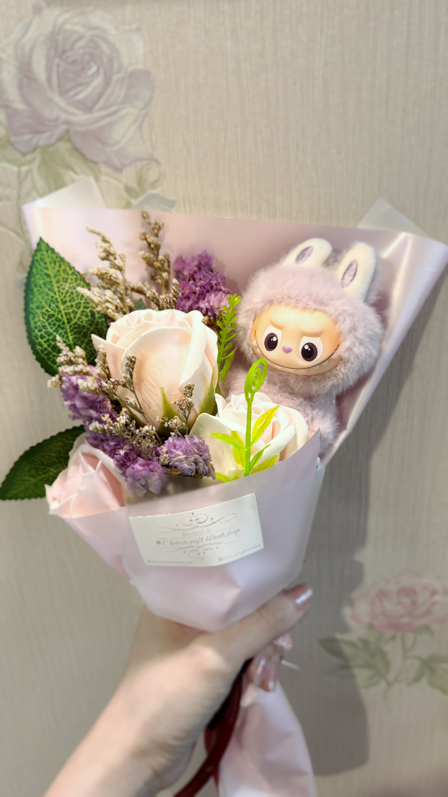 【現貸】Labubu4.0 香皂小花束