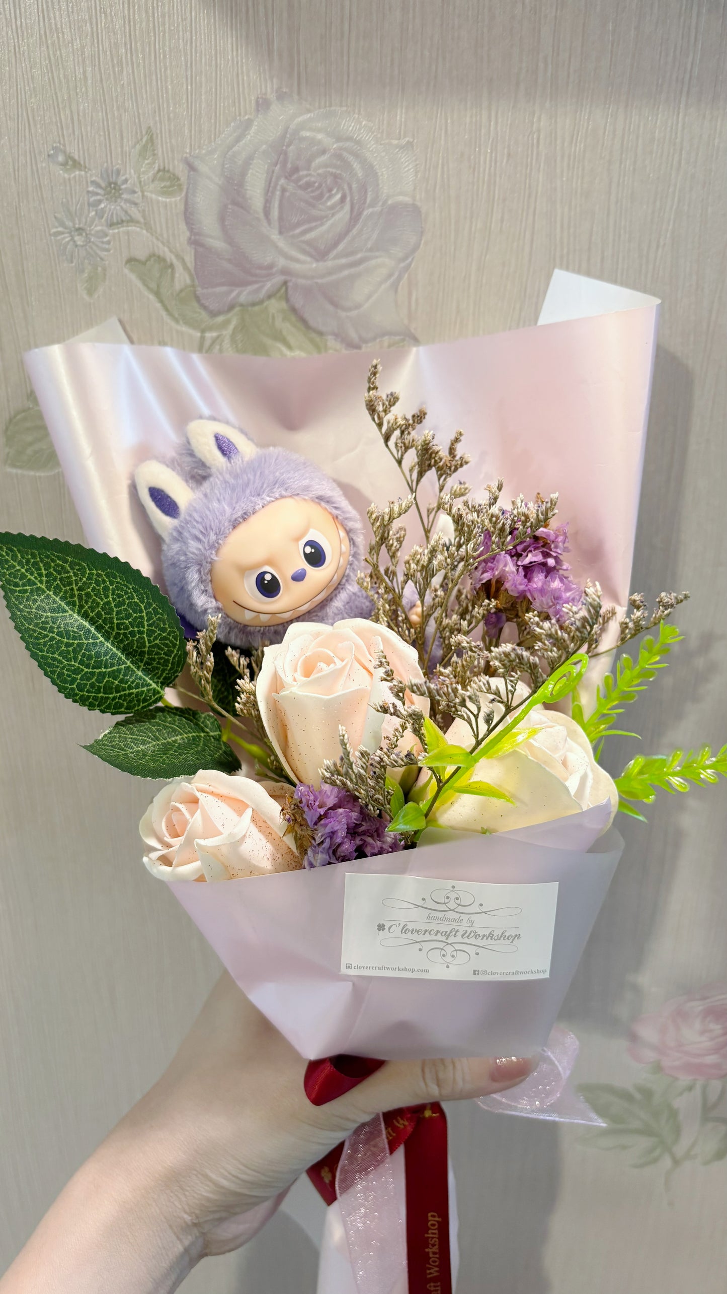 【現貸】Labubu4.0 香皂小花束