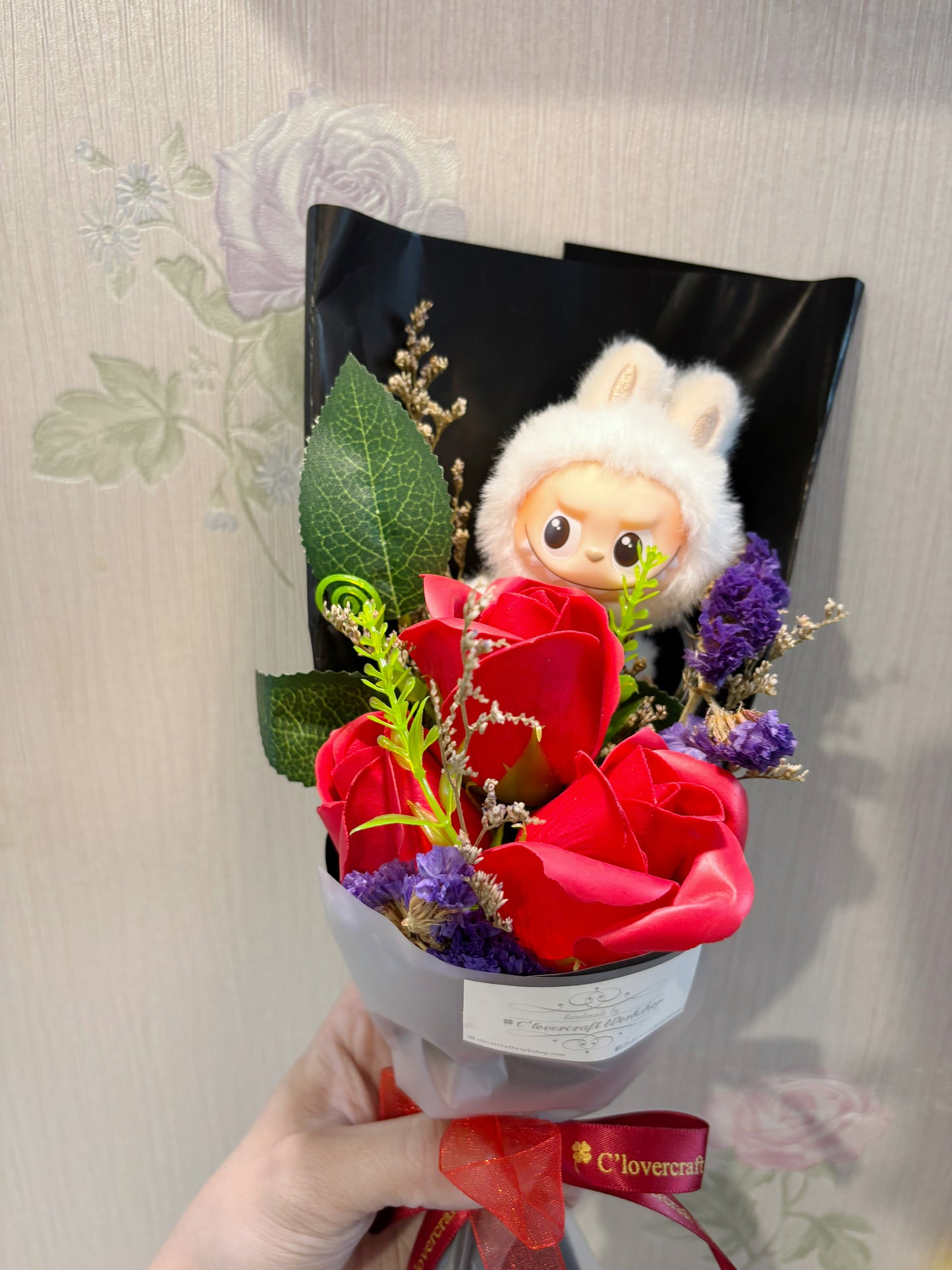 【現貸】Labubu4.0 香皂小花束