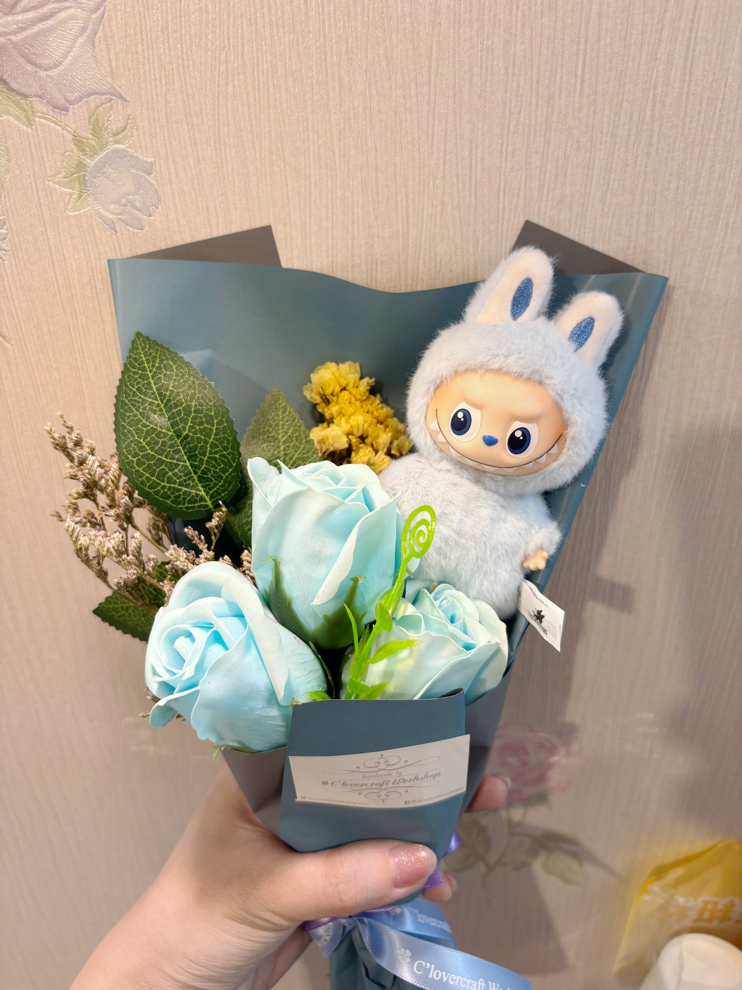 【現貸】Labubu4.0 香皂小花束