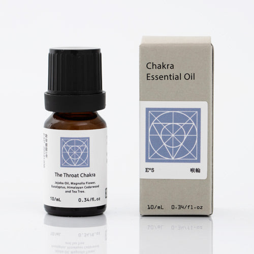 Chakra 七輪能量精油 - E5 喉輪 調理油 10ML