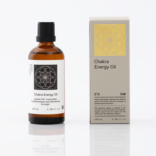 Chakra 七輪能量精油 - E8 氣輪 能量按摩油 100ML